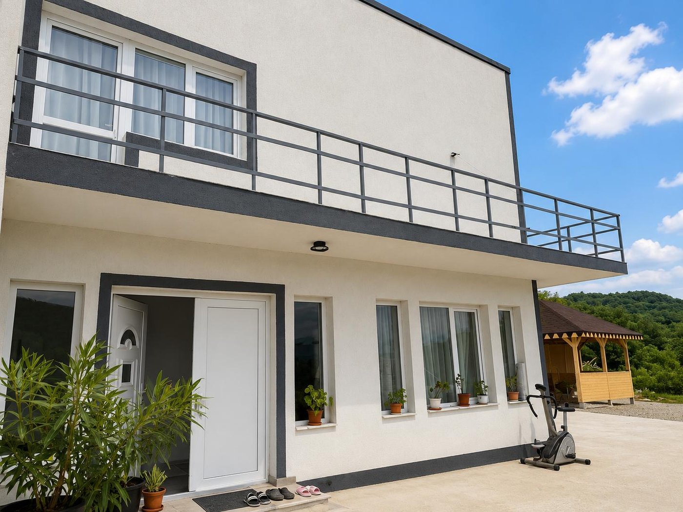 Pensiunea Casa Duculescu, vedere exterioară